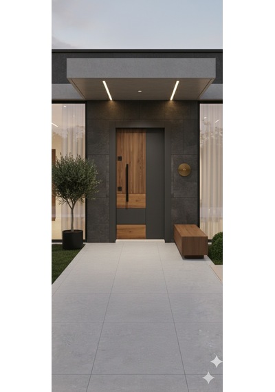Liv Seda Seri Si Elegance Güvenli K Kapisi Çeli K Kapi - Vi Lla Kapisi 209 X 106 X 92