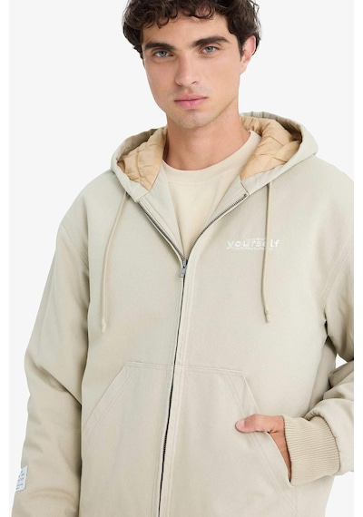 Defacto %100 Pamuk Oversize Mont C6338AX24AU Bej