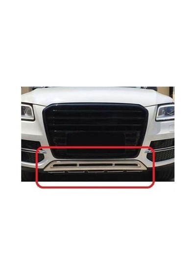 Audi Q5 Uyumlu Yedek Parça 2010-2017 Ön Tampon Altı Krom