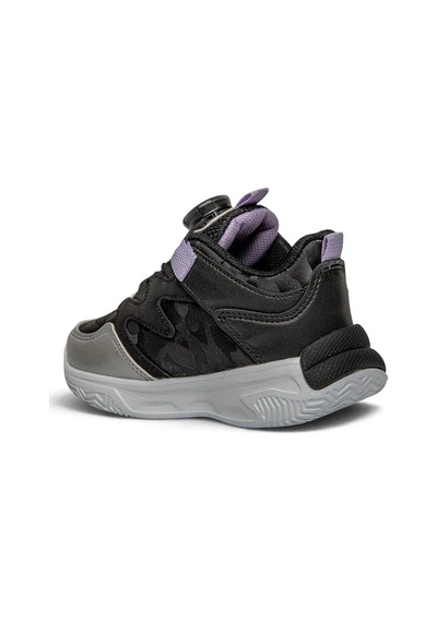 Tuğba Ortopedi T34 Çocuk Okul Öncesi Işıklı Rahat Sneaker Siyah/lila