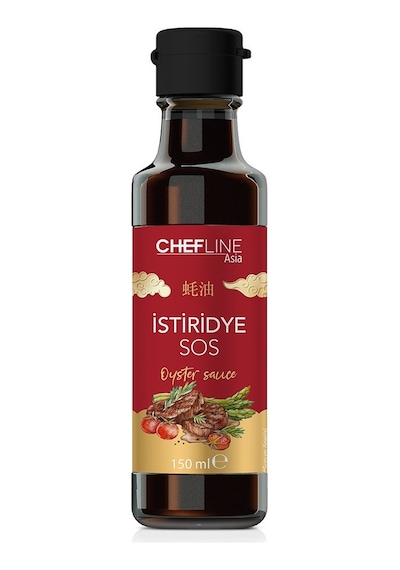 Chefline Asia Glutensiz Soya + İstiridye + Soya + Teriyaki Sos 4 x 150 ML