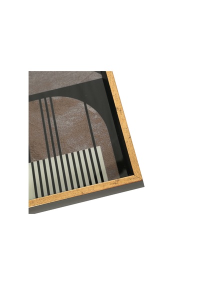 Mudo Home Terra Dekoratif Tepsi 31x42 Cm Siyah