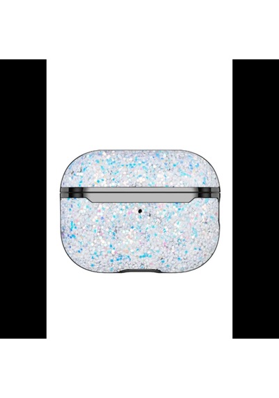 Onegif Apple Uyumlu AirPods 2 2.nesil Bright Simli AirPods Kapak - Gümüş
