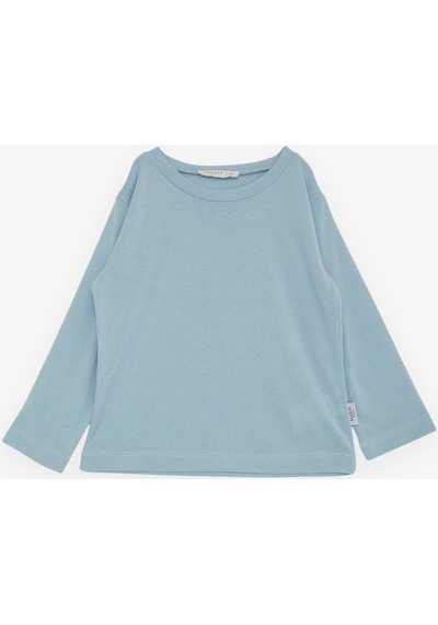Breeze Girls & Boys Erkek Çocuk Uzun Kollu Tişört Basic 1-4 Yaş, Su Yeşili-su Yeşili Su Yeşili
