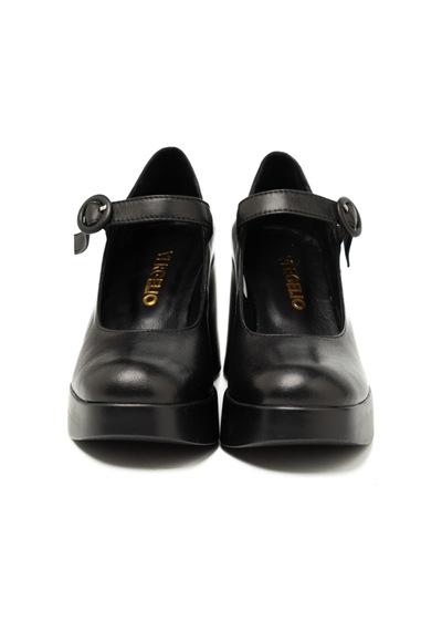 Nero Black Sneaker Günlük Kadın 25k11708 Vergelio Skin Nero Bej