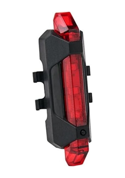 Relefree Usb Şarjlı Bisiklet Led Arka Stop Lambası Kırmızı, Süper Parlak Arka Lamba, Entegre Pil Ve Usb-kablosu Çok Renkli