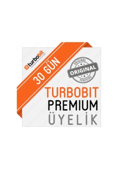 1 Ay 30 Gün Turbobit Premium Hesap