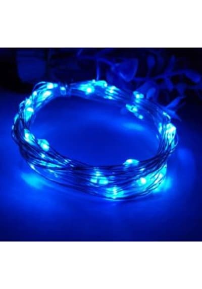 Peri Led 3 Metre Pilli Mavi Renk Dekoratif Aydınlatma 1.kalite Mavi