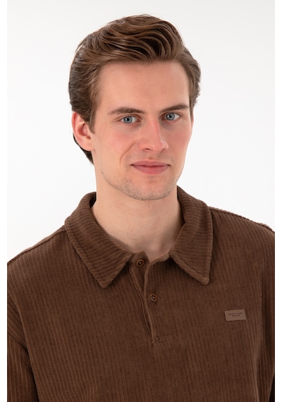 U.s. Polo Assn. Erkek Kahverengi Sweatshirt 50290583-vr029 Kahverengi