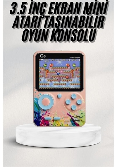3 İnç Ekran 500 Oyunlu Game Box Mini Taşınabilir Oyun Konsolu Mh-hs4079-2560 Retro