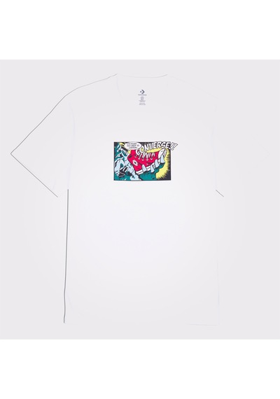 Converse Comic Erkek Beyaz T-shirt