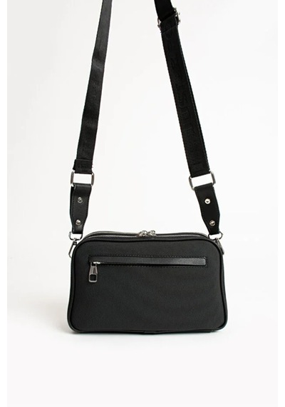 Just Polo Kadın Lakost Ayarlanabilir Askılı Çapraz Omuz Çantası Shoulder Bag Siyah