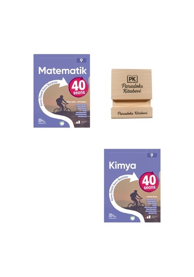 Okyanus 9. Sınıf 40 Seans Matematik Ve Kimya Konu Özetli Soru Bankası + Telefon Standı