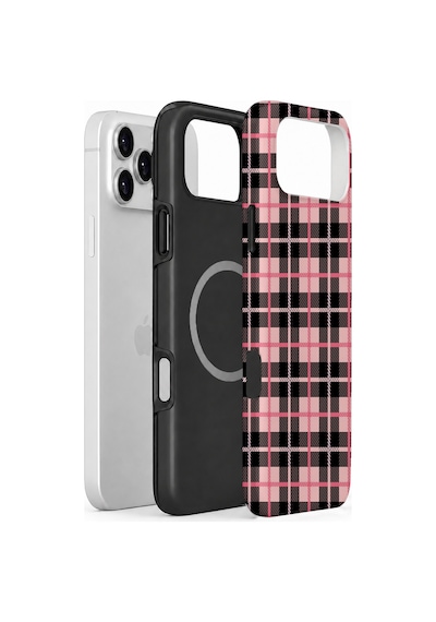 Velvoria Valestra Pembe Siyah Ekose Apple iPhone Uyumlu 17 Pro Max Magsafe Koruma Kılıfı Valestra Magline - Pembe Siyah Ekose Velvoria Valestra Pembe Siyah Ekose Apple iPhone Uyumlu 17 Pro Max Magsafe Koruma Kılıfı Valestra Magline - Pembe Siyah Ekose