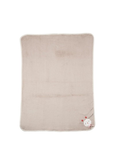 Baby 68641 Sevimli Battaniye Kahverengi Baby Çok Renkli