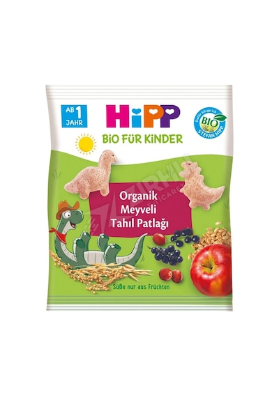 5 Adet Hipp Organik Meyveli Tahıl Patlağı 30 Gr