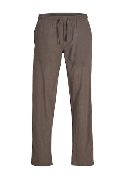 Jack & Jones Erkek Keten Karisimli Jogger Pantolon - Kane - 12248606 Çok Renkli