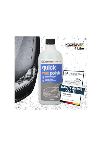 Hızlı Oto Wax Cila Araç Boya Koruma Ve Parlatıcı 1 Litre