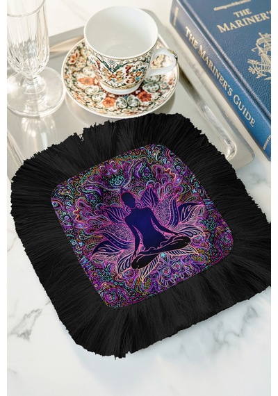 Renkli Mandala Lotus Saçaklı Sunum Peçetesi-meditasyon Ruhani Bohem Mor Siyah Bardak Altlığı Mendil Sisli Mint Yeşili Renkli Mandala Lotus Saçaklı Sunum Peçetesi-meditasyon Ruhani Bohem Mor Siyah Bardak Altlığı Mendil Sisli Mint Yeşili