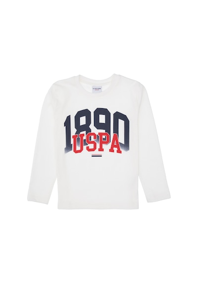 U.S. Polo Assn. Erkek Çocuk Beyaz Pijama Takımı 50318565-VR013