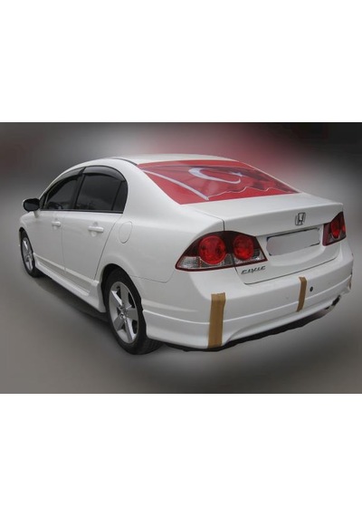 Honda Civic Uyumlu 2006-2012 Düz Arka Karlık