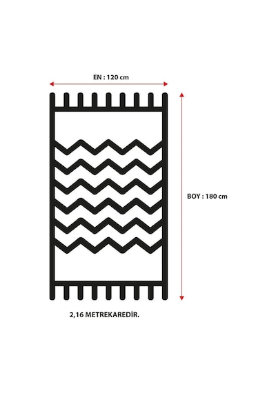 Aksu Royal Halı 120x180 Lela Gri