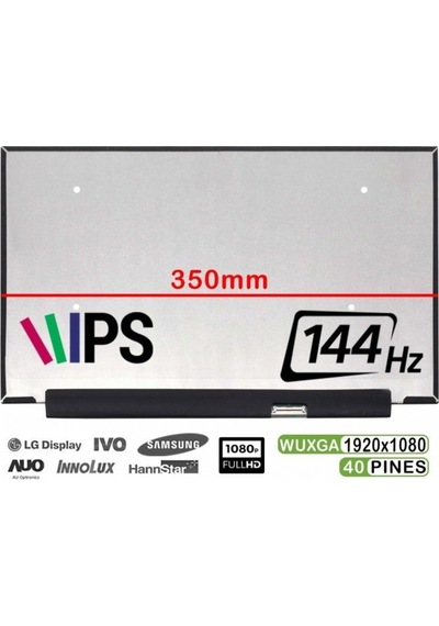 Asus Uyumlu Rog Strix G15 G512Lu Lcd Ekran - Panel 144Hz / V1 40Pin Tip-