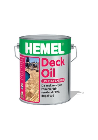 2,5 Lt Antik Çam Renkli Deck Yağı, Uzun Süreli Koruma Açık Bej