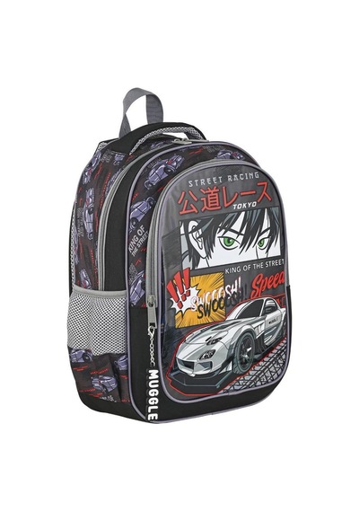Muggle Mu-9136 Street Racing İlkokul Çantası