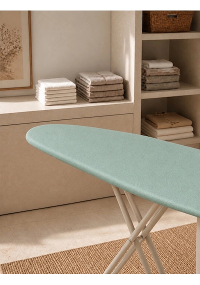 Pionny Duck Kumaş Keçeli Ütü Masası Kılıfı - 55x140 Cm - Mint Çok Renkli
