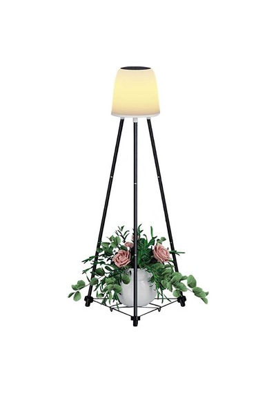 Uzmlight Ack Ag60-06851 Led Ayaklı Solar Sıyah Aplık
