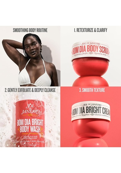 Bom Dia Bright Body Scrub 220g - Yenileyici Vücut Peelingi