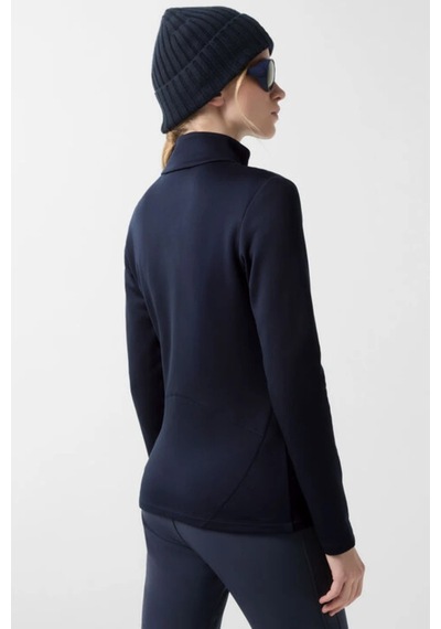 Bogner Aneska Midlayer Hızlı Kuruyan Lüks Tasarım Kayak Kadın Ceket, Lacivert Kayak Montu