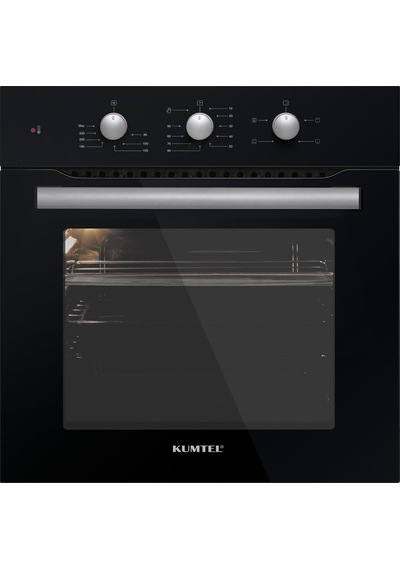 Kumtel B66 - KO-40TAHDF - DA6-830S Siyah Ankastre Set
