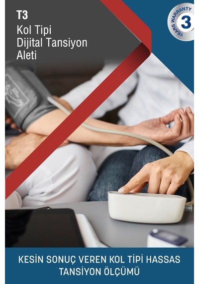 T3 Kol Tipi Dijital Tansiyon Aleti
