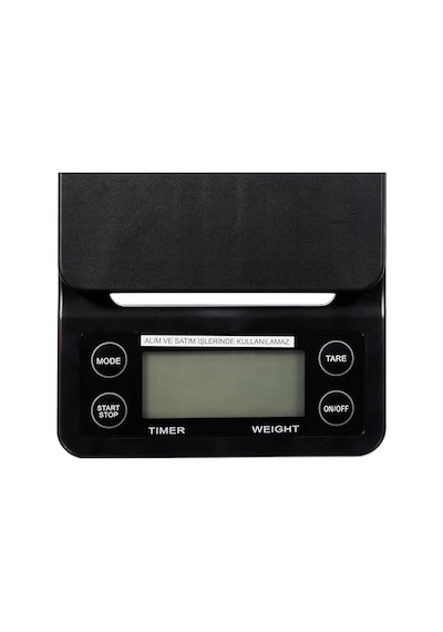 Bethjıam Hassas Kahve Tartısı, Mutfak Tartısı - Hassaslık: 0.1 Gr. / Max: 3 Kg - Zamanlayıcılı Dijital Tartı, T Genel