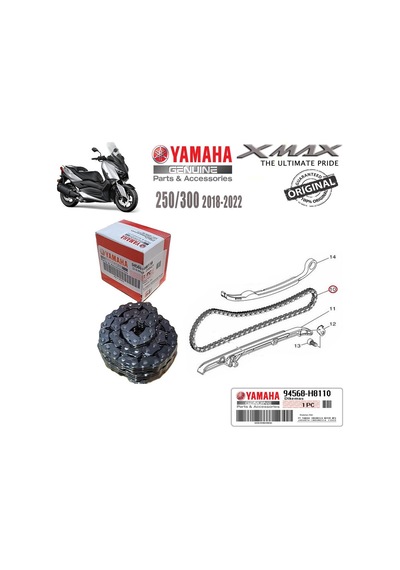 Yamaha Xmax 250/300 2018-2022 Eksantrik Zinciri