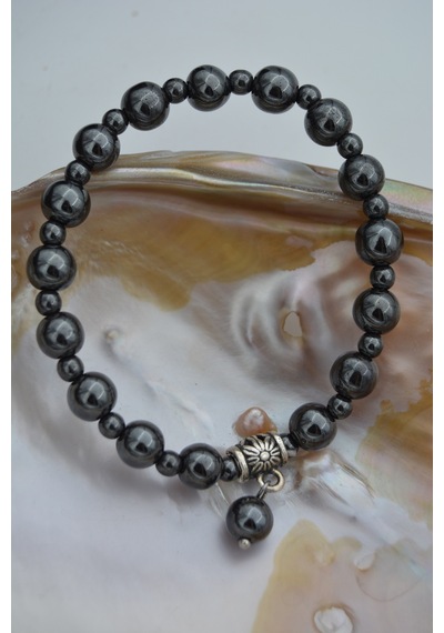 Stoneage Jewellery Hematit Doğal Taşlı Bileklik Çok Renkli