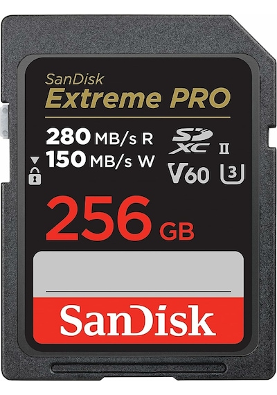 Sandisk Extreme Pro SDSDXEP-256G-GN4IN 256 GB SDXC Hafıza Kartı