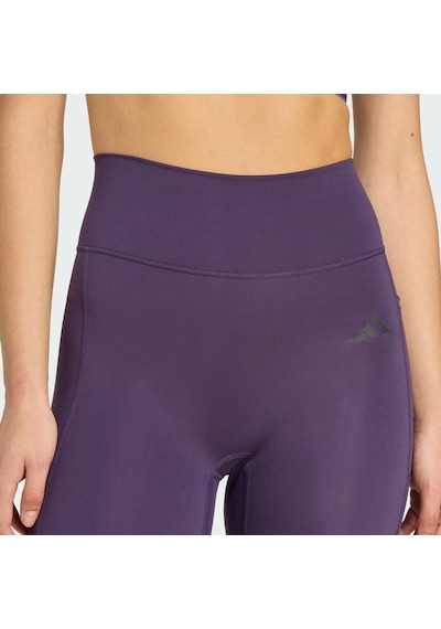 Adidas Optime Essentials No Front Rise Seam 7/8 Kadın Tayt Jy4818 Mor