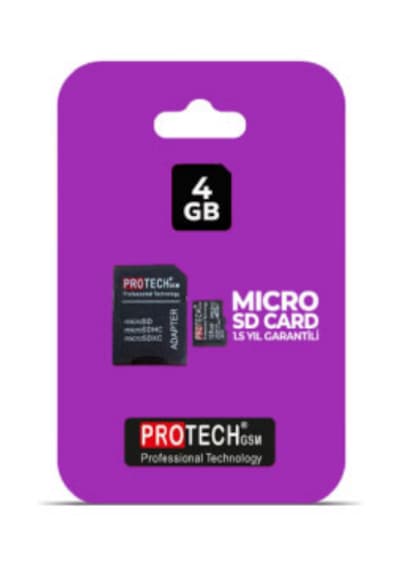 Micro Sd Card 4 Gb Hafıza Kartı