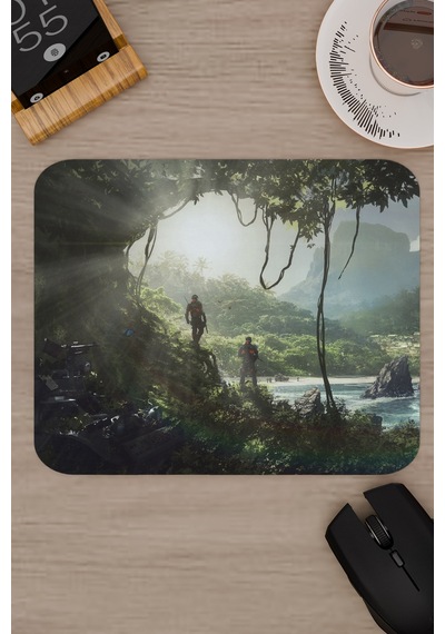 Crysis Kaymaz Dikişli Kauçuk Oyuncu Mousepad V5 - 22x18 Gaming Mouse Pad Fare Altlığı