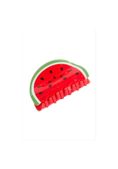Karpuz Lüks Mandal Toka 8 Cm Kırmızı