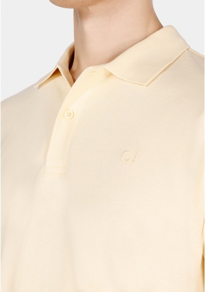 Colin's Colins Regular Fit Polo Yaka Düz Erkek Sari Kısa Kol Tişört Cl1073960 Cl1073960 Q1.v2 Lyl Lıght Yellow Çok Renkli