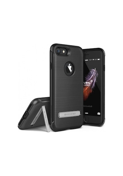 Vrs Design Apple Uyumlu iPhone 7 İle Duo Guard Kılıf Titanium Black