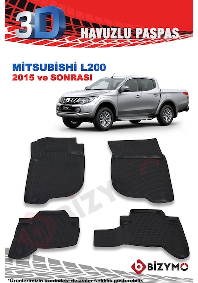 Mitsubishi L200 2015-2018 3D Paspas Takımı Bizymo
