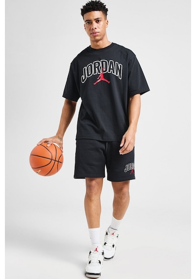 Nike Jordan Brooklyn Fleece Men's Graphic Shorts Erkek Pamuklu Şort Siyah Siyah