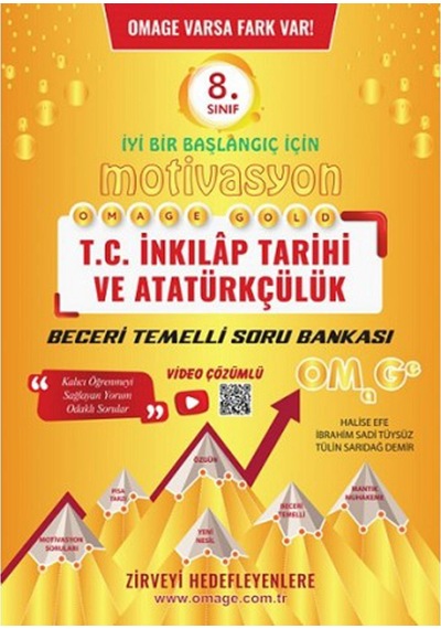 Omage 8. Sınıf Motivasyon T.C. İnkılap Tarihi ve Atatürkçülük Soru
