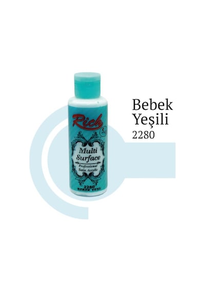 Rich Multi Surface 2280 Bebek Yeşili Akrilik Boya 130 Cc