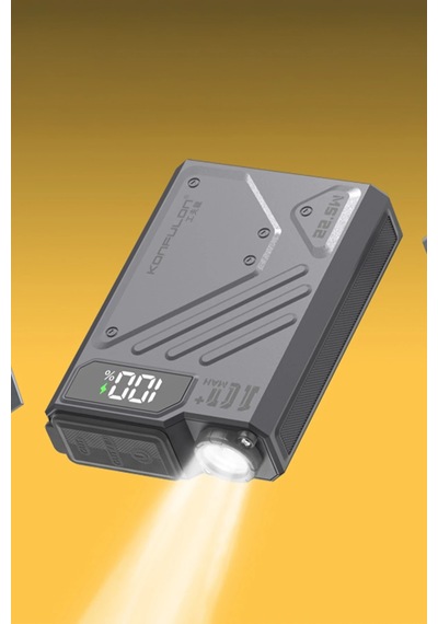 Gld-spt- Joko J38 10.000 Mah 20w Pd Led Işıklı Magsafe Powerbank - Gri